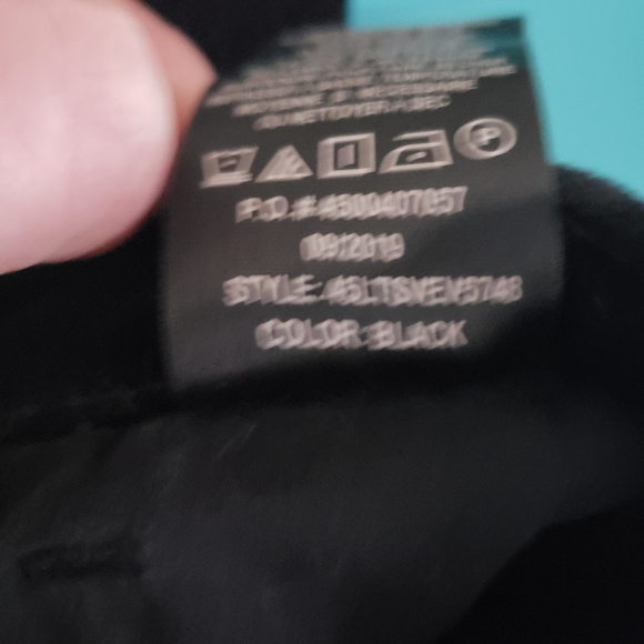 Joe's Jeans Black High Rise Skinny Velvet Pants Size 32 - Picture 9 of 9